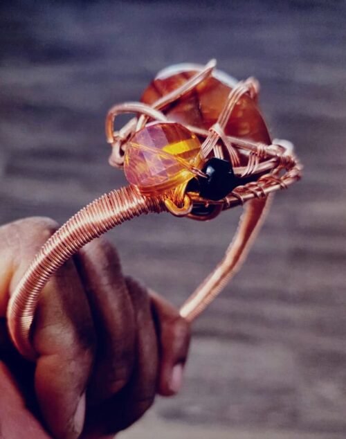 Carnelian love bracelet